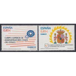 España Spain 4759/60 2012 Cuerpos de la Admón. General del Estado MNH
