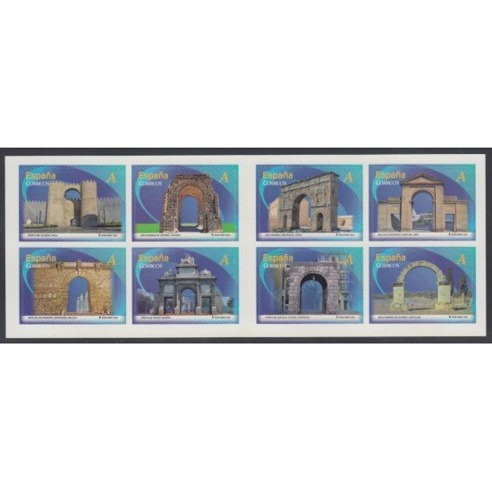 España Spain 4763/70 2013 Carnet Arcos y Puertas Monumentales MNH Tarifa A España Spain 4763/70 2013 Carnet Arcos y Puertas Monumentales MNH Tarifa A