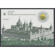 España Spain 4789 2013 Patrimonio Mundial Real Monasterio del Escorial HB MNH