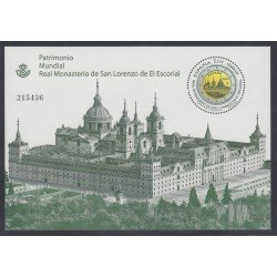 España Spain 4789 2013 Patrimonio Mundial Real Monasterio del Escorial HB MNH