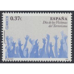 España Spain 4807 2013 Día de Víctimas del Terrorismo MNH España Spain 4807 2013 Día de Víctimas del Terrorismo MNH