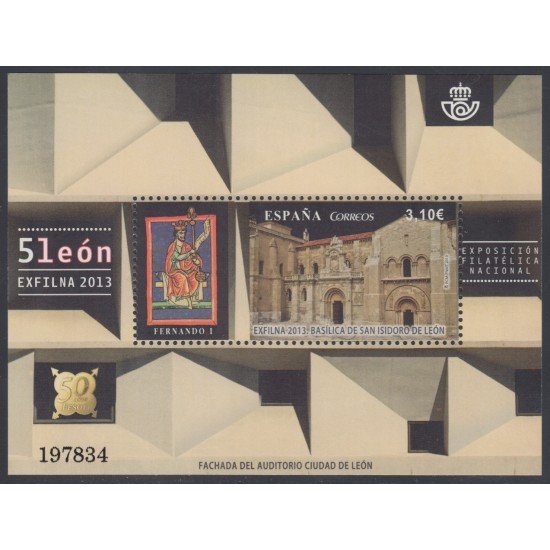 España Spain 4815 2013 Efilna León MNH
