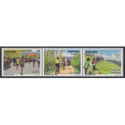 España Spain 4832/34 2013 Deportes Sports bicycle MNH España Spain 4832/34 2013 Deportes Sports bicycle MNH