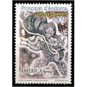 Andorra Española 399 2012 América Upaep MNH Andorra Española 399 2012 América Upaep MNH