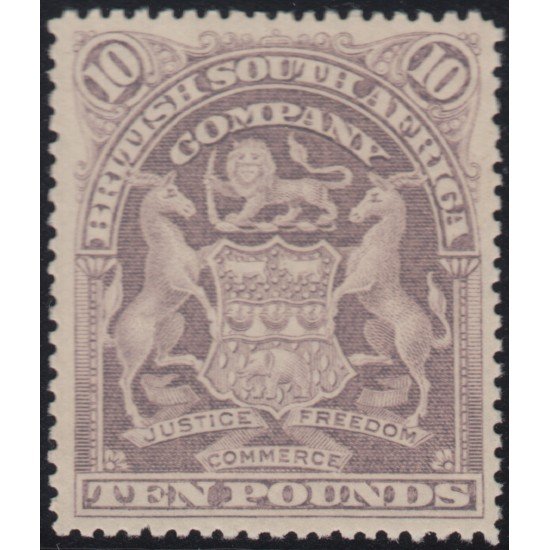 África del Sur Compañía Británica South Africa Company Británica Nº 73 1898 - 1908 Coat of arms África del Sur Compañía Británica South Africa Company Británica Nº 73 1898 - 1908 Coat of arms