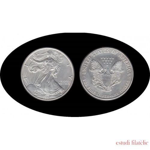 Estados unidos United States Onza de plata 1 $ 1997 Liberty