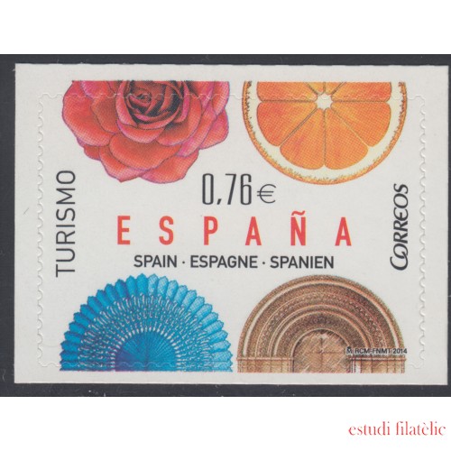 España Spain 4846 2014 Turismo Flora MNH