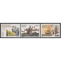 España Spain 4867/69 2014 VIII Cent. de la peregrinación de San Fco de Asís Blas de Lezo Badajoz MNH