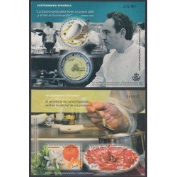 España Spain 4885/86 2014 Gastronomía española Ferran Adrià MNH