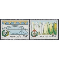 España Spain 4893/94 2014 Cuerpo de Ingenieros de Caminos, Canales y Puertos MNH
