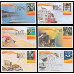 España Spain 4878/83 2014 Marca España Empresa Patrimonio Lengua Avance SPD Sobre Primer Día España Spain 4878/83 2014 Marca España Empresa Patrimonio Lengua Avance SPD Sobre Primer Día