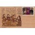 España Spain 4887 2014 Las edades del Hombre Eucharistia Realizado en madera SPD Sobre Primer Día