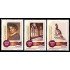 Guinea Ecuatorial 451/53 2011 750º Aniv.del nacimiento de G.A Bécqer MNH