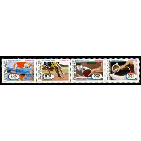 Guinea Ecuatorial 462/65 2012 Deportes MNH