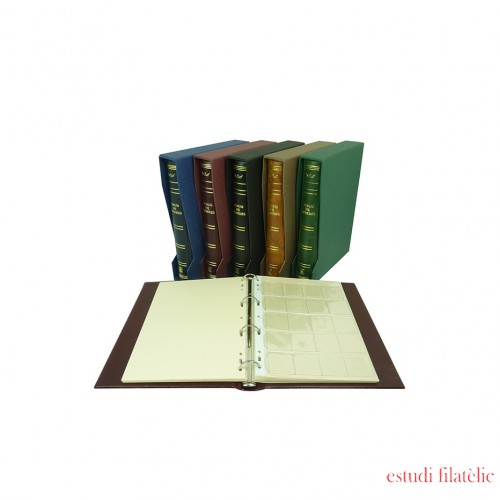 Tapas Monedas 200X260 color negro SAFI con 10 hojas catalan 013123C