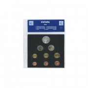 Hoja Euros España 8 Monedas CT SAFI catalán 014208C