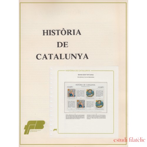 Catalunya 1985/89 montadas catalán