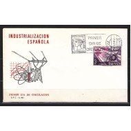 España Spain 2292 1975 Industrialización Española SPD Sobre Primer Día