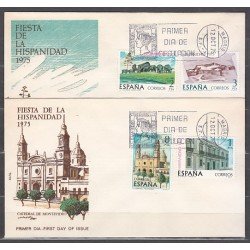 España Spain 2293/96 1975 Hispanidad Uruguay SPD Sobre Primer Día España Spain 2293/96 1975 Hispanidad Uruguay SPD Sobre Primer Día