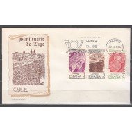 España Spain 2356/58 1976 Bimilenario de Lugo SPD Sobre Primer Día
