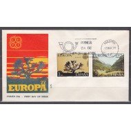 España Spain 2413/14 1977 Europa Cept SPD Sobre Primer Día