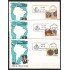 España Spain 2493/95 1978 Viaje de SS MM los Reyes a Hispanoamérica SPD Sobre Primer Día