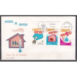 España Spain 2508/10 1978 Ahorro de energía SPD Sobre Primer Día España Spain 2508/10 1978 Ahorro de energía SPD Sobre Primer Día