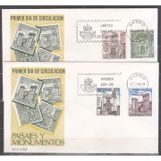 España Spain 2527/30 1979 Paisajes y Monumentos SPD Sobre Primer Día