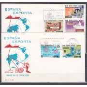 España Spain 2563/67 1980 España exporta SPD Sobre Primer Día