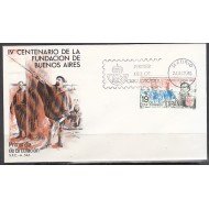 España Spain 2584 1980 IV Centenario de la Fundación Buenos Aires SPD Sobre Primer Día