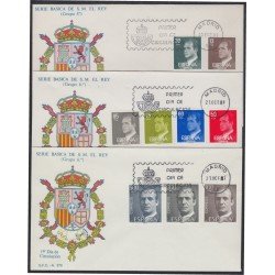 España Spain 2599/07 1981 SM Juan Carlos I SPD Sobre Primer Día España Spain 2599/07 1981 SM Juan Carlos I SPD Sobre Primer Día