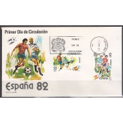 España Spain 2613/14 1981 Copa Mundial de Fútbol. España 82 SPD Sobre Primer Día