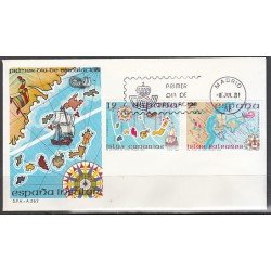 España Spain 2622/23 1981 España insular SPD Sobre Primer Día