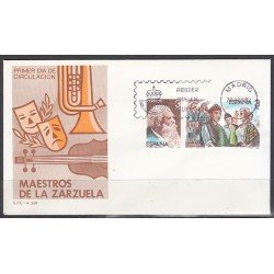 España Spain 2651/56 1982 Maestros de la Zarzuela SPD Sobre Primer Día