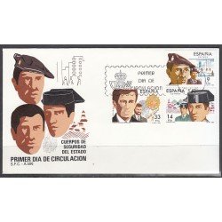 España Spain 2692/94 1983 Cuerpos de Seguridad del Estado SPD Sobre Primer Día