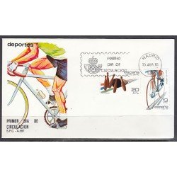 España Spain 2695/96 1983 Deportes SPD Sobre Primer Día