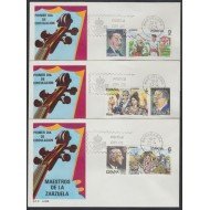 España Spain 2697/02 1983 Maestros de la Zarzuela SPD Sobre Primer Día