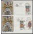 España Spain 2721/23 1983 Vidrieras artísticas SPD Sobre Primer Día