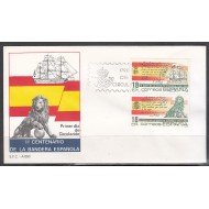 España Spain 2791/92 1985 II Centenario de la Bandera Española SPD Sobre Primer Día