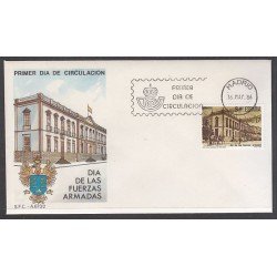 España Spain 2849 1986 Día de las Fuerzas Armadas SPD Sobre Primer Día España Spain 2849 1986 Día de las Fuerzas Armadas SPD Sobre Primer Día