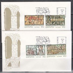 España Spain 3038/41 1989 Patrimonio de la Humanidad SPD Sobre Primer Día España Spain 3038/41 1989 Patrimonio de la Humanidad SPD Sobre Primer Día