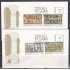 España Spain 3038/41 1989 Patrimonio de la Humanidad SPD Sobre Primer Día