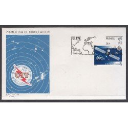 España Spain 3060 1990 CXXV Aniversario de la Unión Internacional de Telecomunicaciones UIT U.I.T. SPD Sobre Primer Día España Spain 3060 1990 CXXV Aniversario de la Unión Internacional de Telecomunicaciones UIT U.I.T. SPD Sobre Primer Día