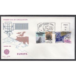 España Spain 3116/17 1991 Europa Espacial SPD Sobre Primer Día