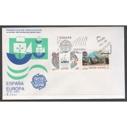 España Spain 3196/97 1992 Europa SPD Sobre Primer Día España Spain 3196/97 1992 Europa SPD Sobre Primer Día