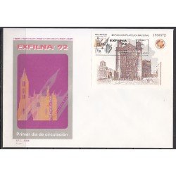 España Spain 3222 1992 Exposición Filatélica Nacional Exfilna 92 SPD Sobre Primer Día España Spain 3222 1992 Exposición Filatélica Nacional Exfilna 92 SPD Sobre Primer Día