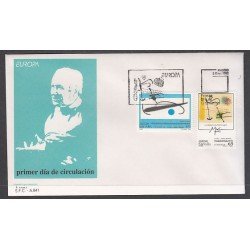 España Spain 3250/51 1993 Europa Obras de Joan MIró 1893-1983 , SPD FDC SOBRE PRIMER DIA España Spain 3250/51 1993 Europa Obras de Joan MIró 1893-1983 , SPD FDC SOBRE PRIMER DIA