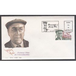 España Spain 3297 1994 Homenaje a Josep Pla SPD Sobre Primer Día