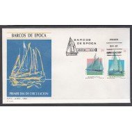 España Spain 3314/15 1994 Barcos de época SPD Sobre Primer Día