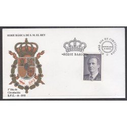 España Spain 3403 1995 SM Don Juan Carlos I 1000 Ptas Rey bloque de 4 muy escaso SPD Sobre Primer Día España Spain 3403 1995 SM Don Juan Carlos I 1000 Ptas Rey bloque de 4 muy escaso SPD Sobre Primer Día